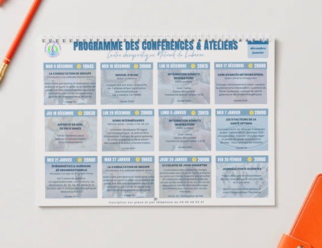 Centre chiropratique : affiches