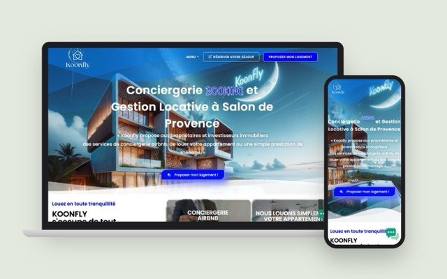 Koonfly : site internet