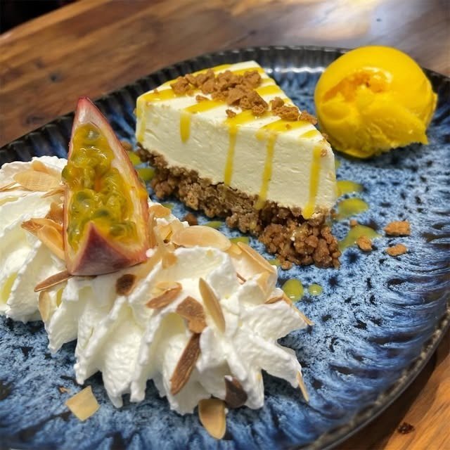 Cheesecake aux fruits de la passion